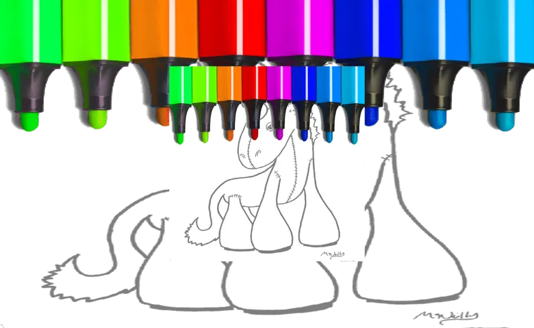 Unicorn Coloring For Kids