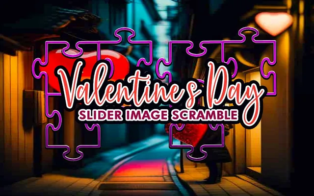 Valentine's Day Slider Image Scramble