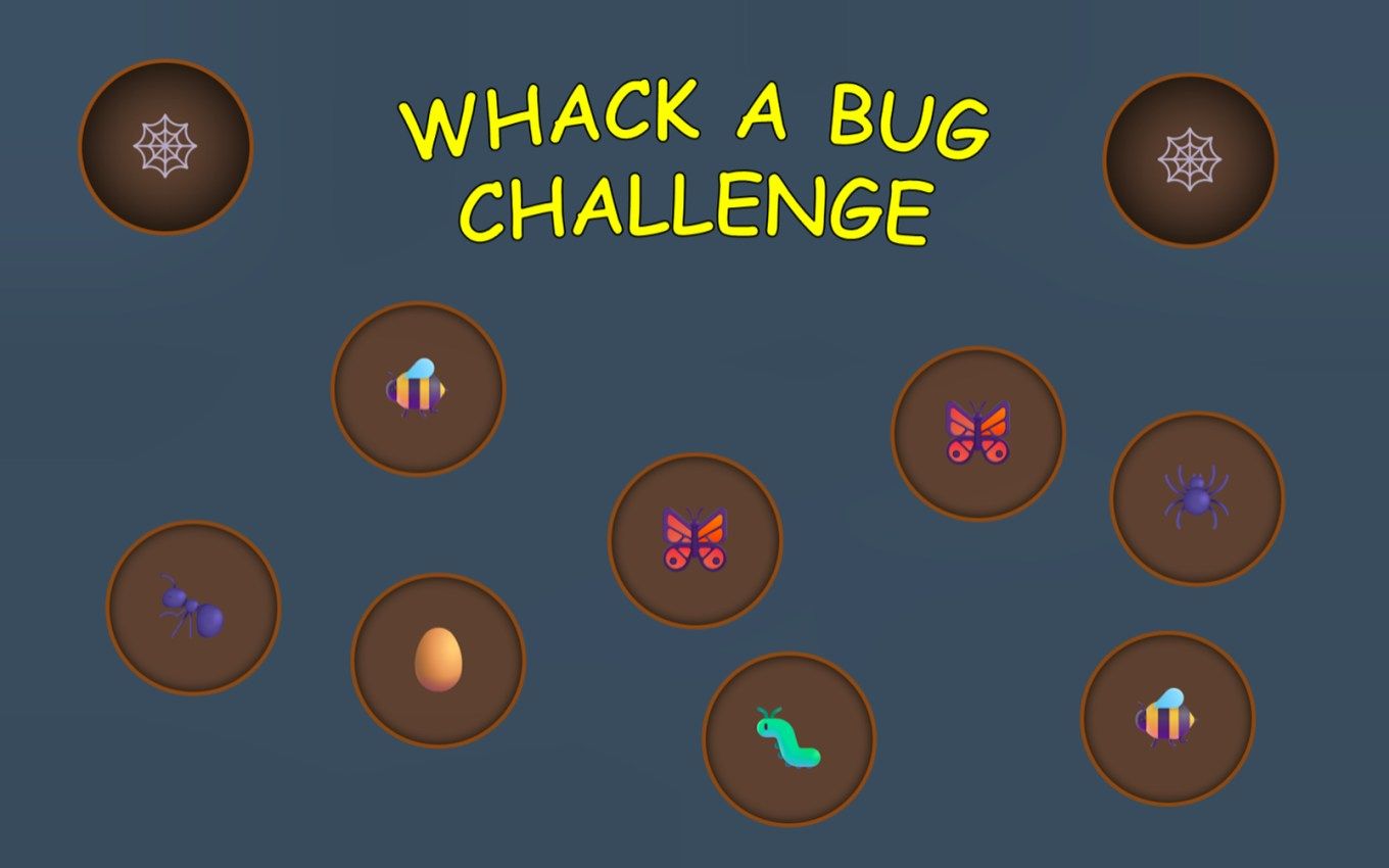 Whack a Bug Challenge