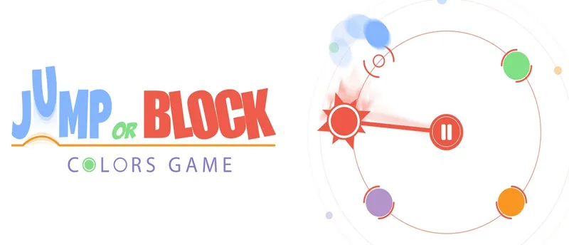 Jump or Block Colors Game