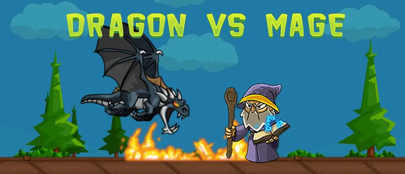 Dragon vs Mage