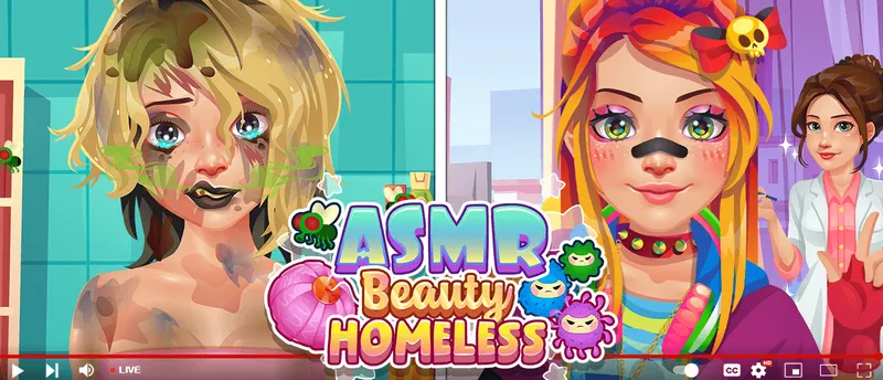 ASMR Beauty Homeless