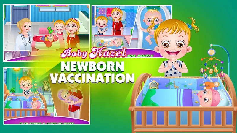 Baby Hazel Newborn Vaccination