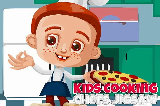 Kids Cooking Chefs Jigsaw