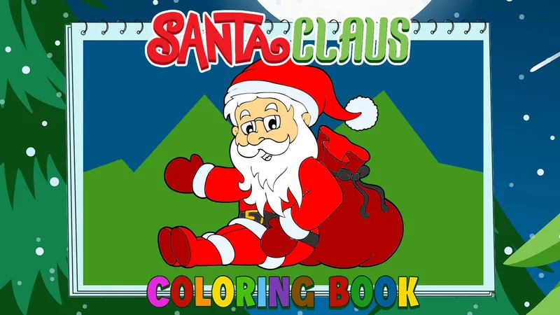 Santa Claus Coloring Book