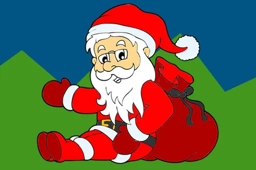 Santa Claus Coloring Book