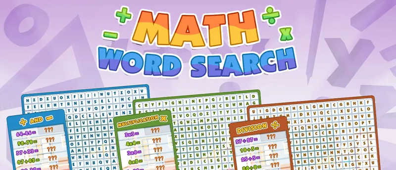 Math Word Search