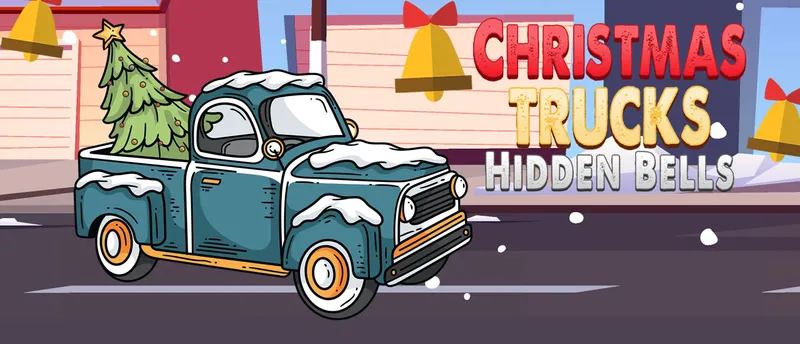 Christmas Trucks Hidden Bells