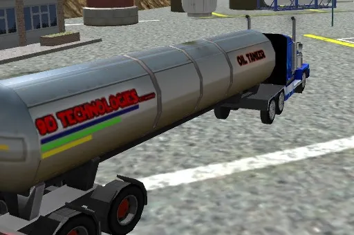 Oil Tanker Truck Drive