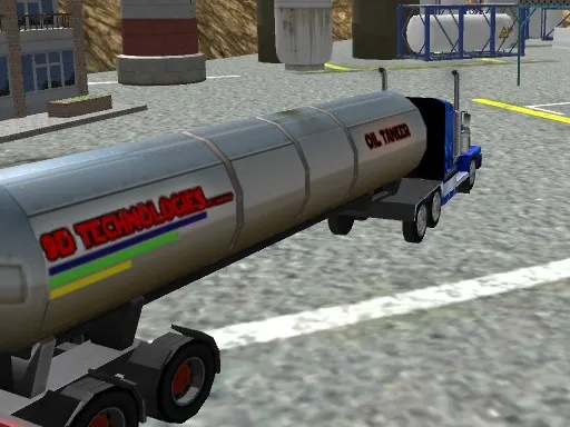 Oil Tanker Truck Drive