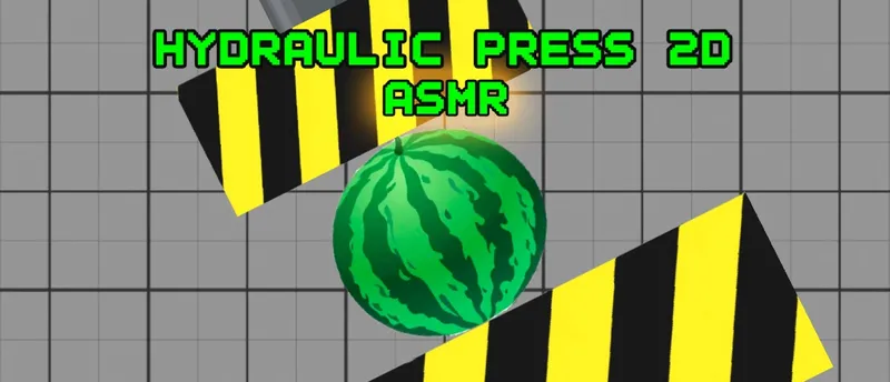 Hydraulic Press 2D ASMR