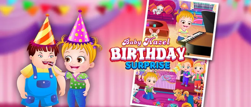 Baby Hazel Birthday Surprise