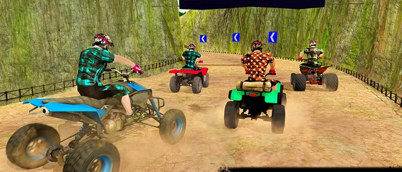 Quad Bike Derby Stunts