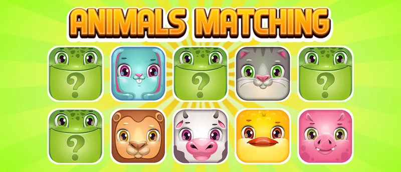 Animals Memory Matching