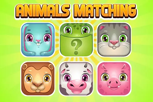 Animals Memory Matching