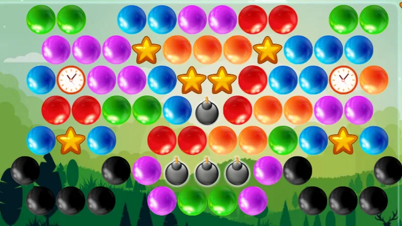 Bubble Shooter Stars