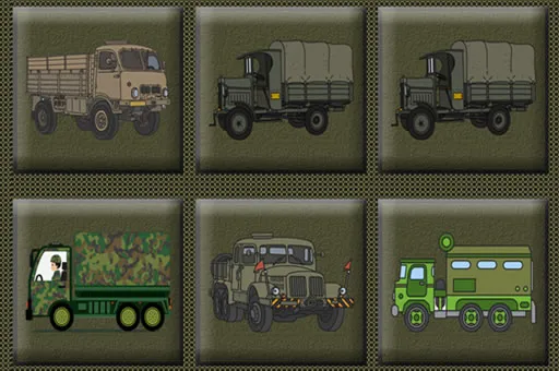 Army Trucks Memory