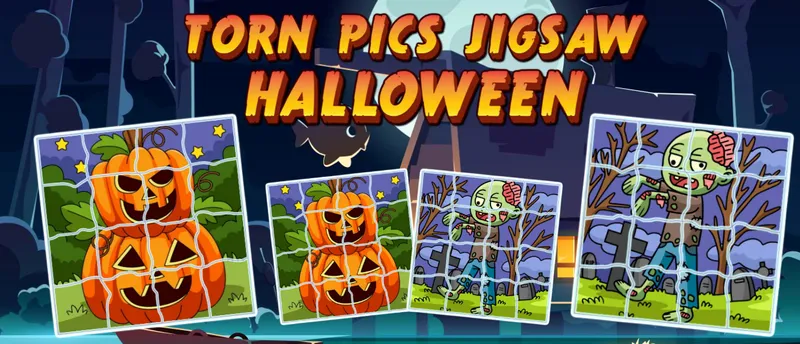 Torn Pics Jigsaw Halloween