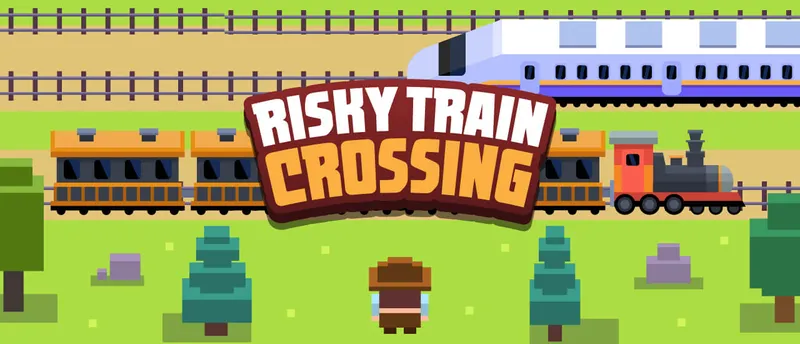 Risky Train Crossing