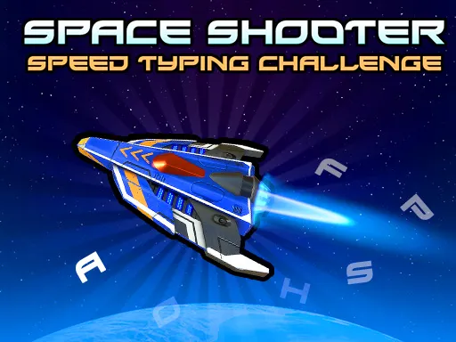 Space Shooter - Speed Typing Challenge