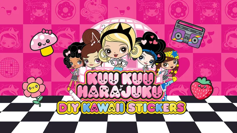 Kuu Kuu Harajuku Stickers