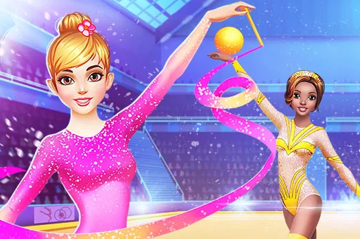 Gymnastics Girls Dress Up Game