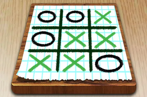  Tic Tac Toe Paper Note