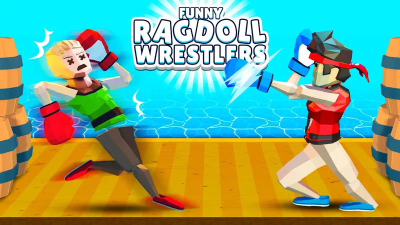 Funny Ragdoll Wrestlers