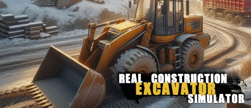 Real Construction Excavator Simulator