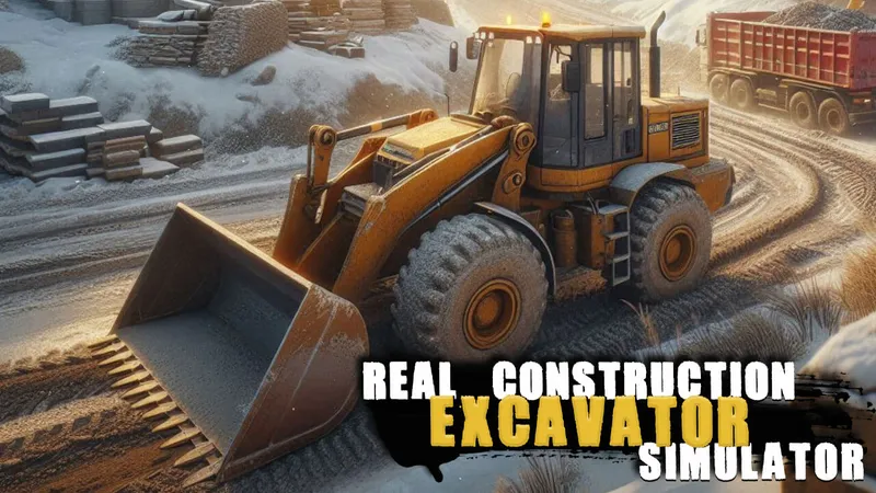 Real Construction Excavator Simulator