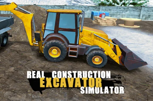 Real Construction Excavator Simulator