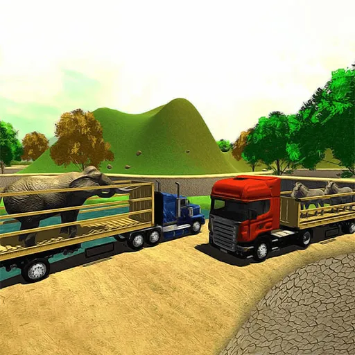 Offroad Animal Truck Transport Simulator 2020