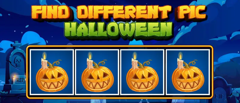 Find Different Pic Halloween