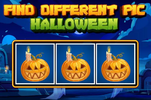 Find Different Pic Halloween