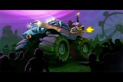 Zombie Smash : Monster Truck Racing Game