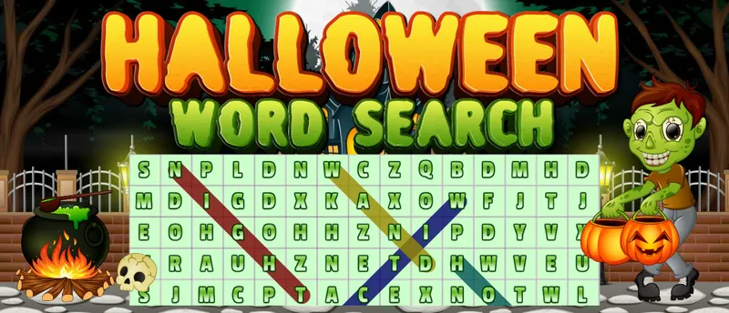 Halloween Words Search