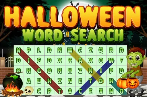 Halloween Words Search