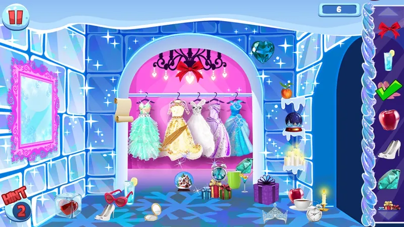 Ice Princess Hidden Objects