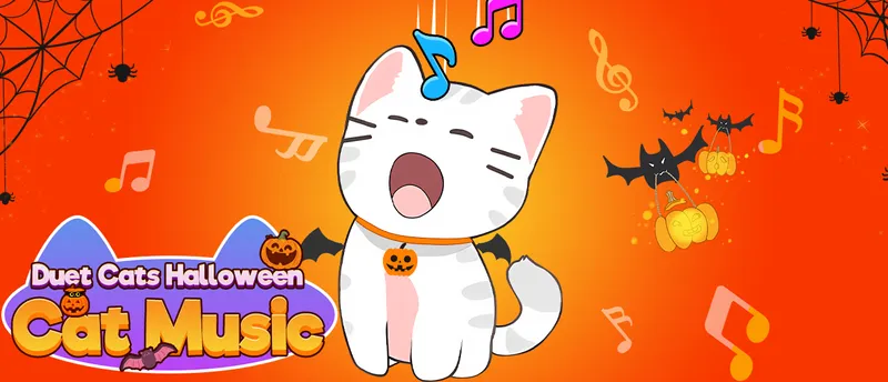 Duet Cats Halloween Cat Music