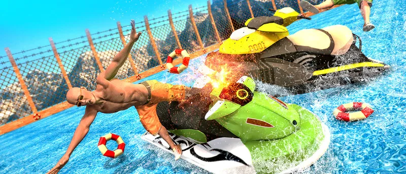 Jet Ski Racing Games Jetski Shooting Boat Games