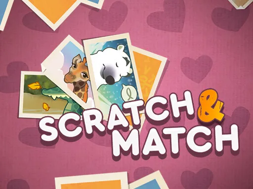 Scratch & Match Animals