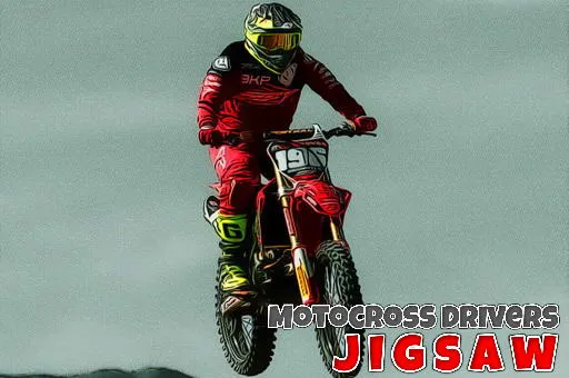 Motocross Drivers Jigsaw