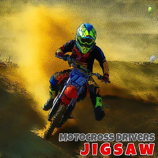 Motocross Drivers Jigsaw