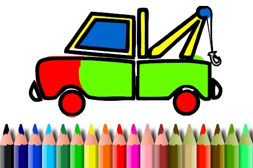 BTS Truck Coloring