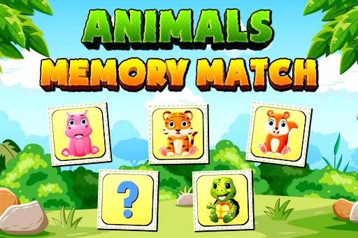 Animals Memory Match