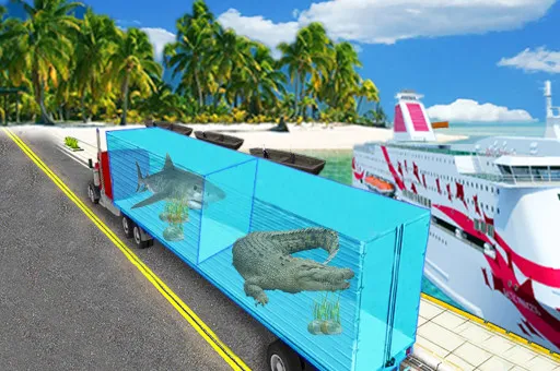 Sea Animal Cargo Truck