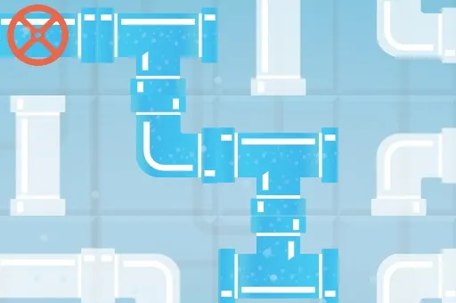 Pipes Flood Puzzle