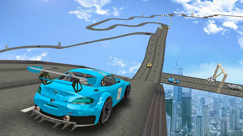 Car Impossible Stunt Driving Simulator