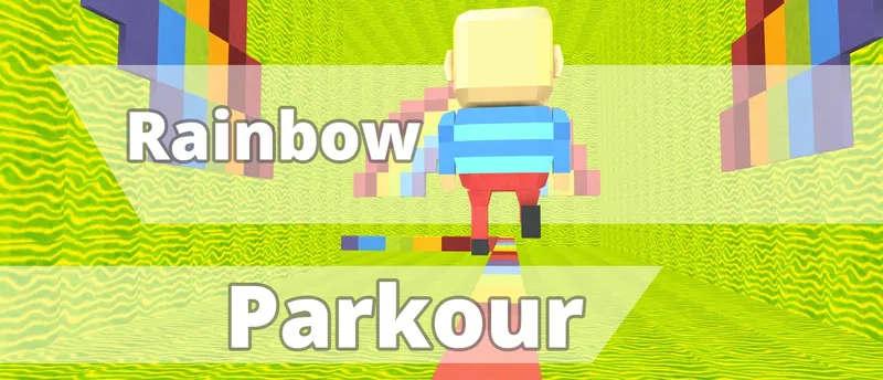 KOGAMA Rainbow Parkour