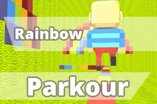 KOGAMA Rainbow Parkour